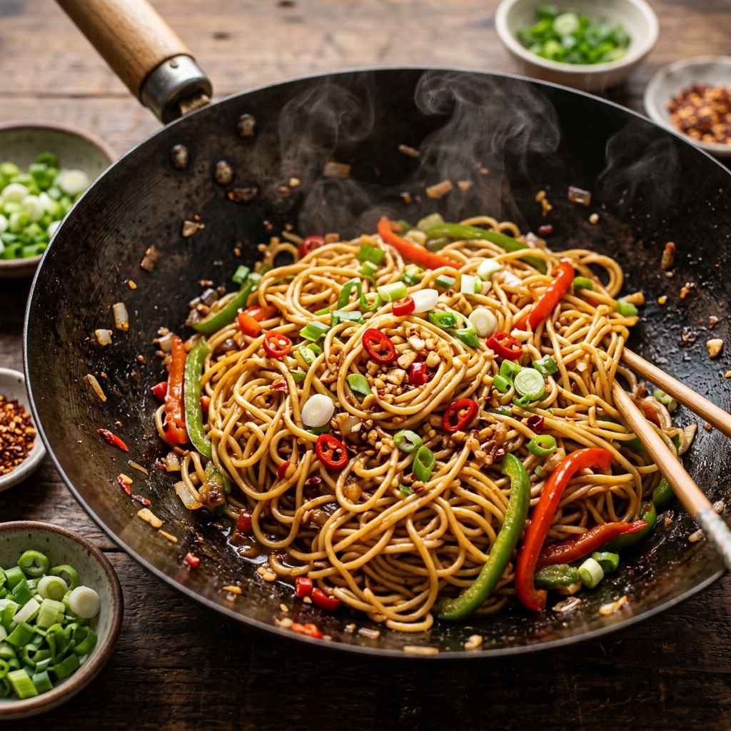 Chilly Garlic Noodles