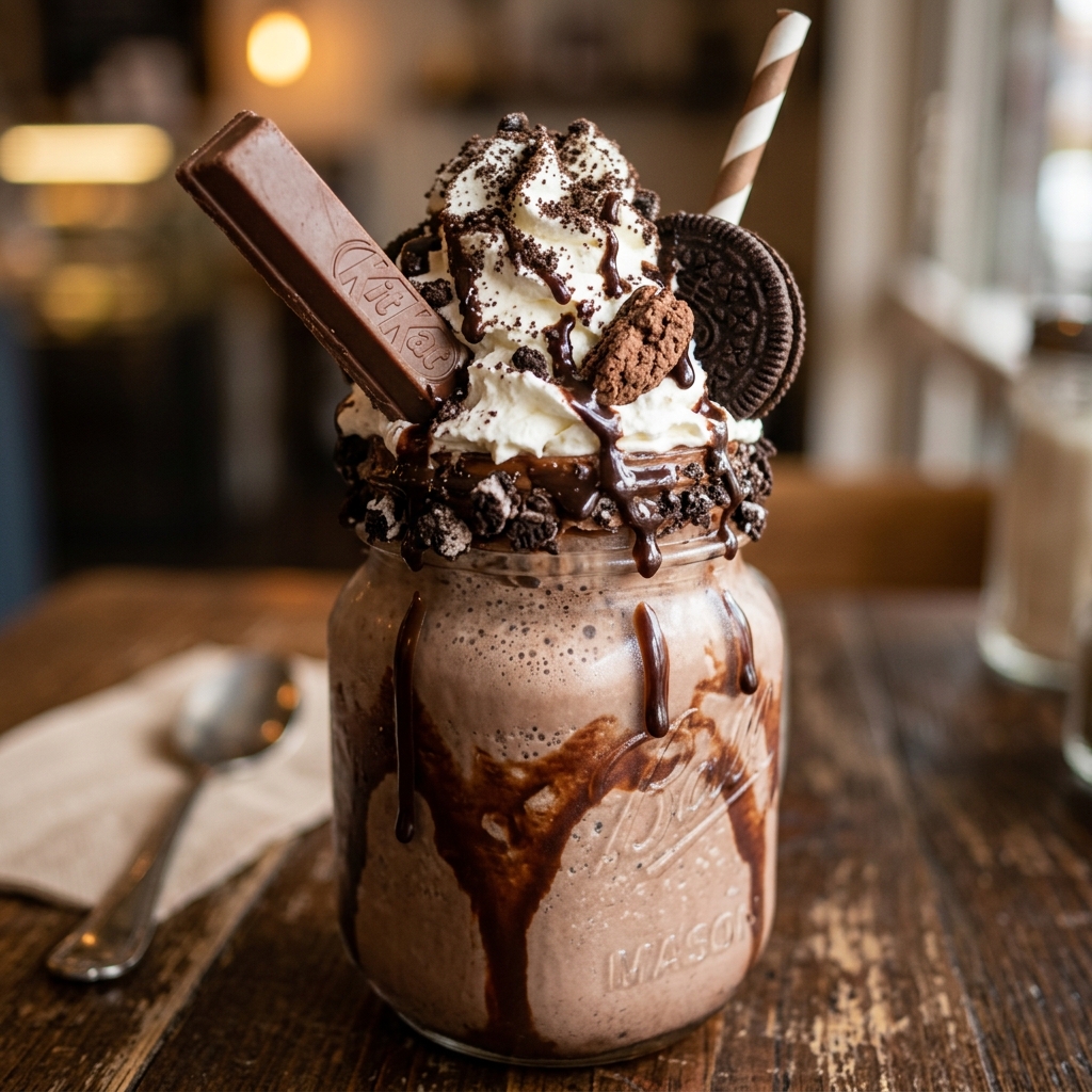 Oreo & Kit-Kat Shake